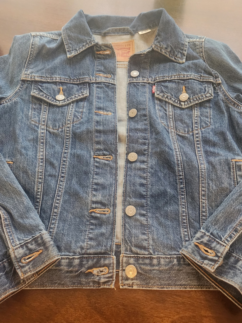 Levi's Medium Blue Denim Trucker Jacket